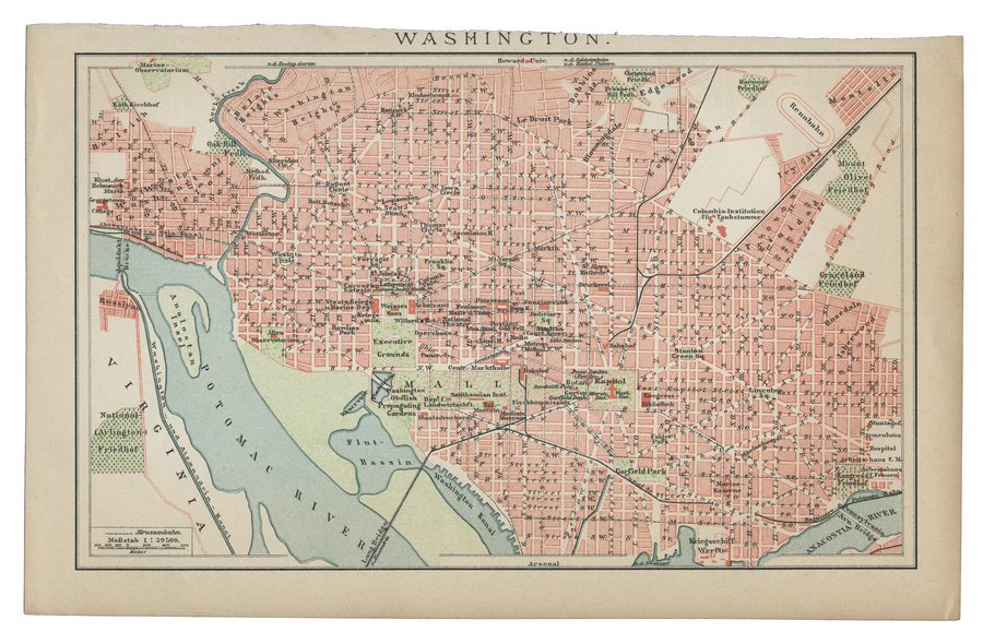 Old Dc Map